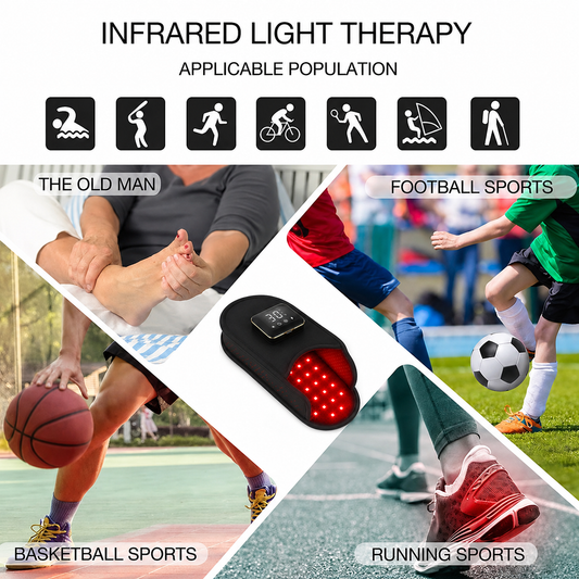 Red Light Therapy for Feet Infrared LED Therapy Slipper Wrap