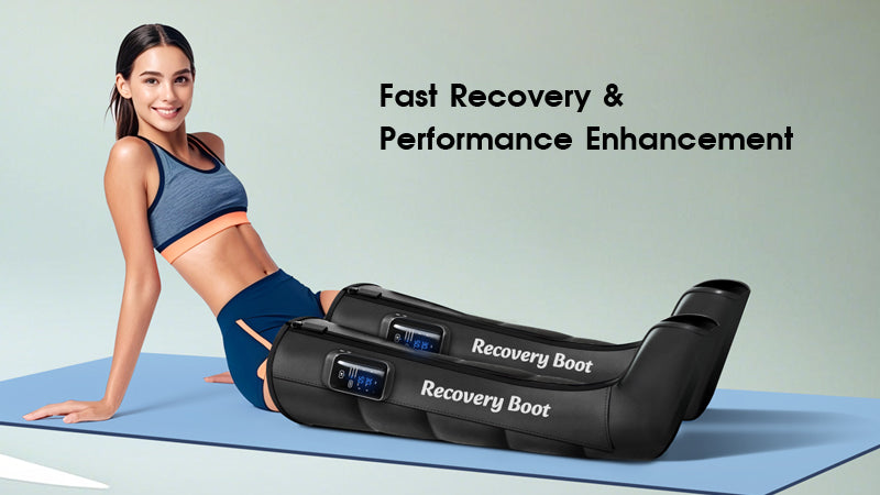 Compression recovery boots lifestyle image