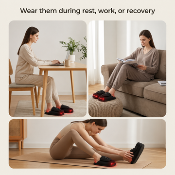 Red Light Therapy for Feet Infrared LED Therapy Slipper Wrap